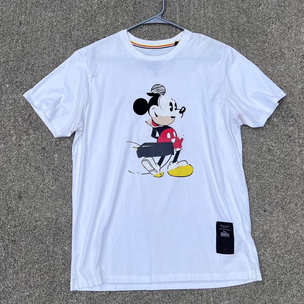 Bone Collection Rag And Bone Mickey Mouse T Shirt Rag Bone X