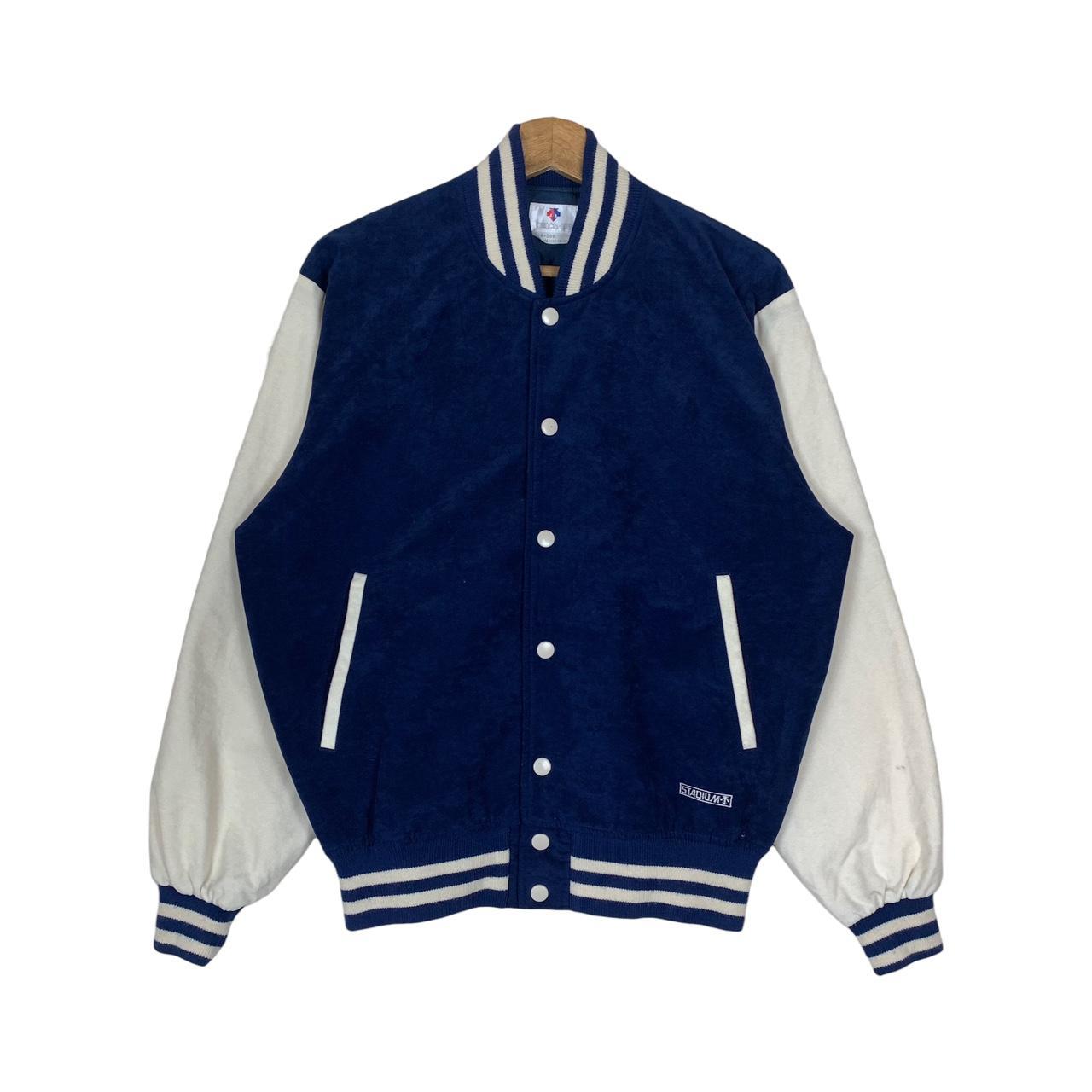 Vintage Descente Stadium Snap Button