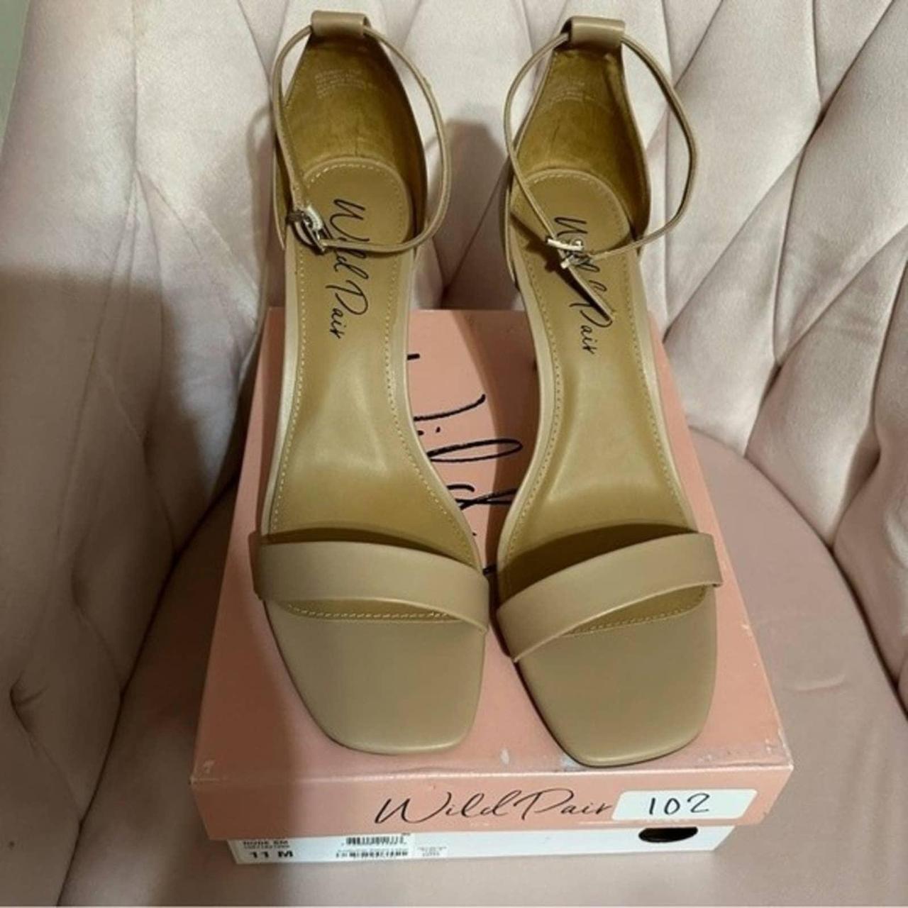 Nude box sale heels