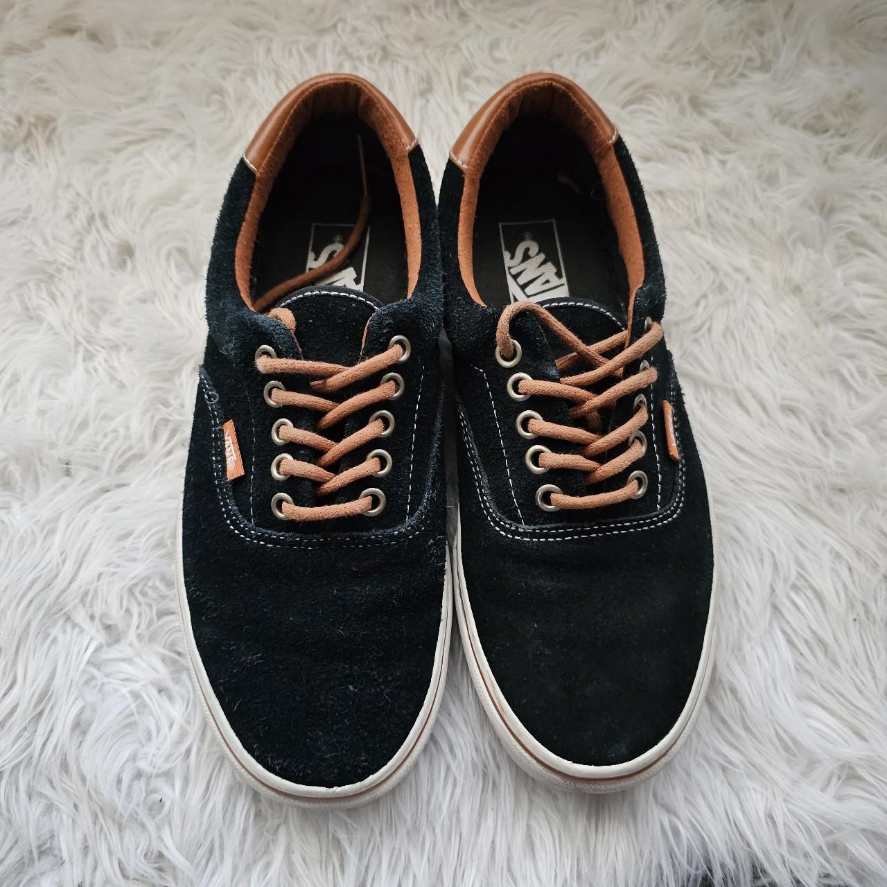 Vans shops leather sneakers