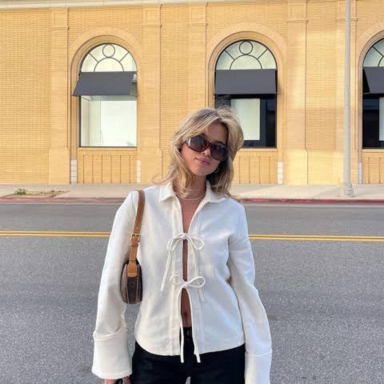 glassons double tie front blazer