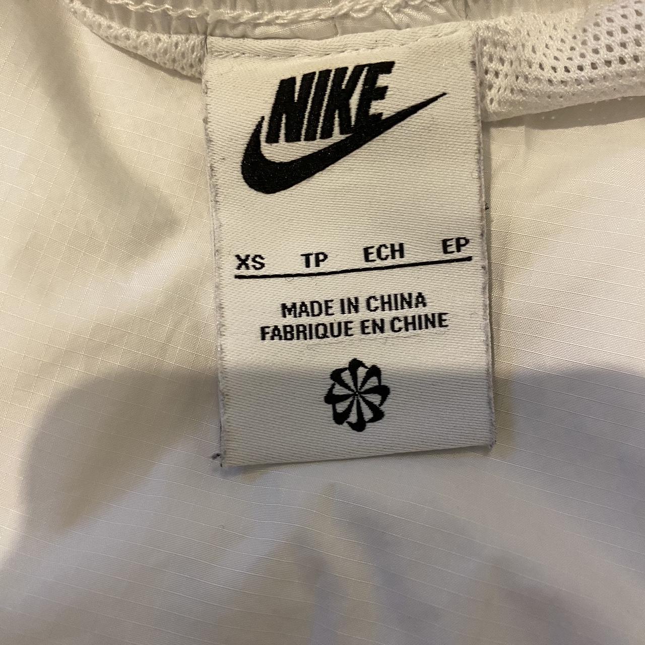 White nike joggers, great condition, nice fit Depop