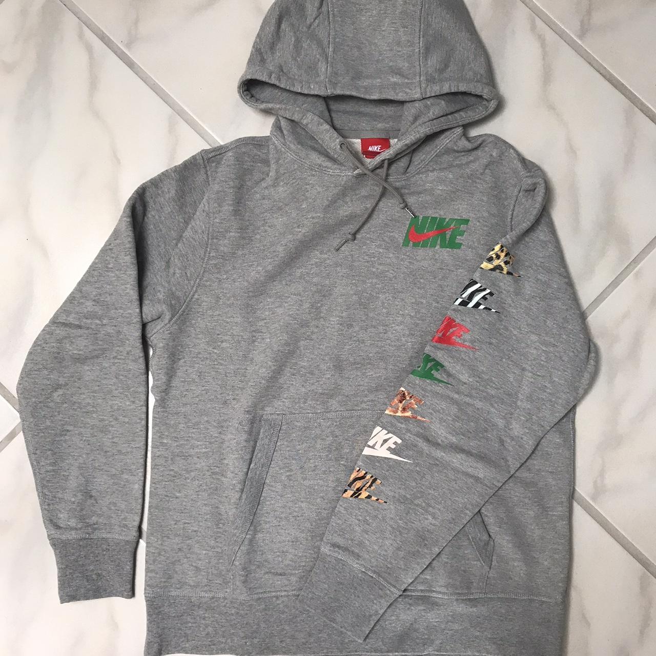 Nike x atmos hoodie rare piece Grey asia size XL