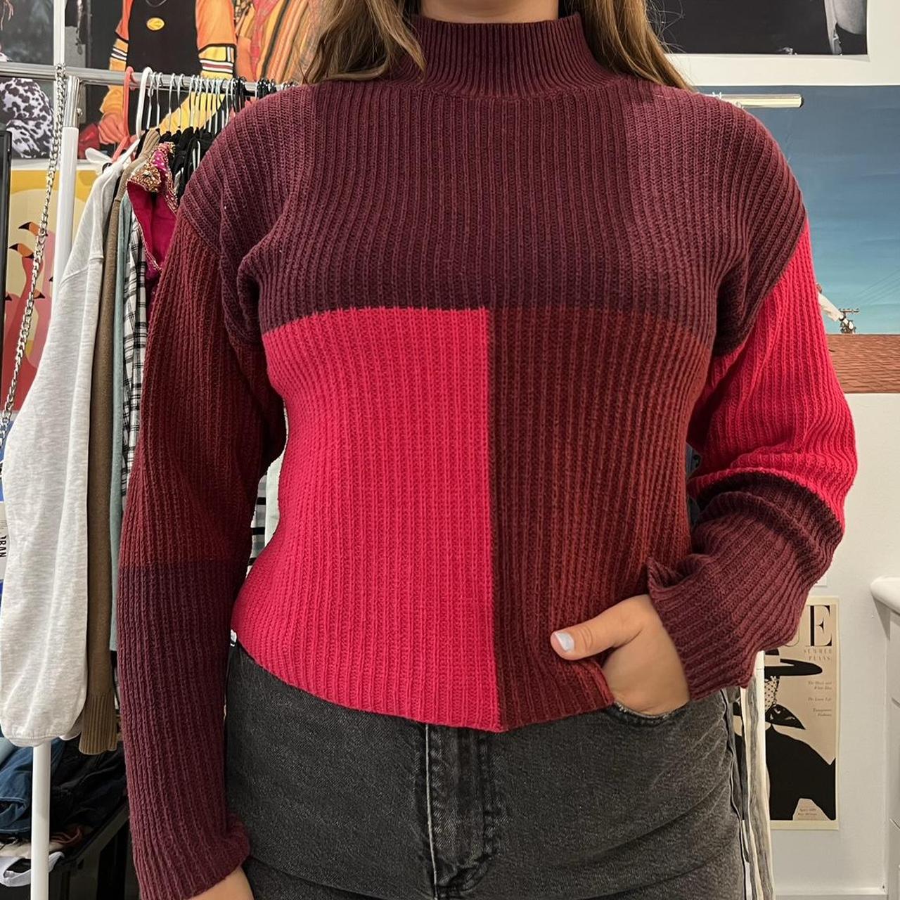 Nordstrom color block outlet sweater