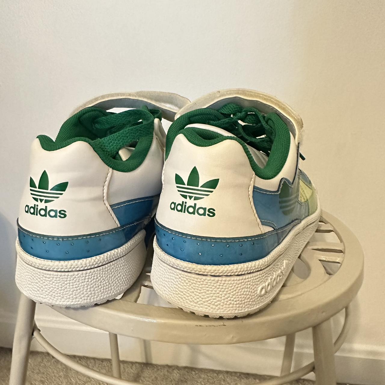 colourful adidas sneakers