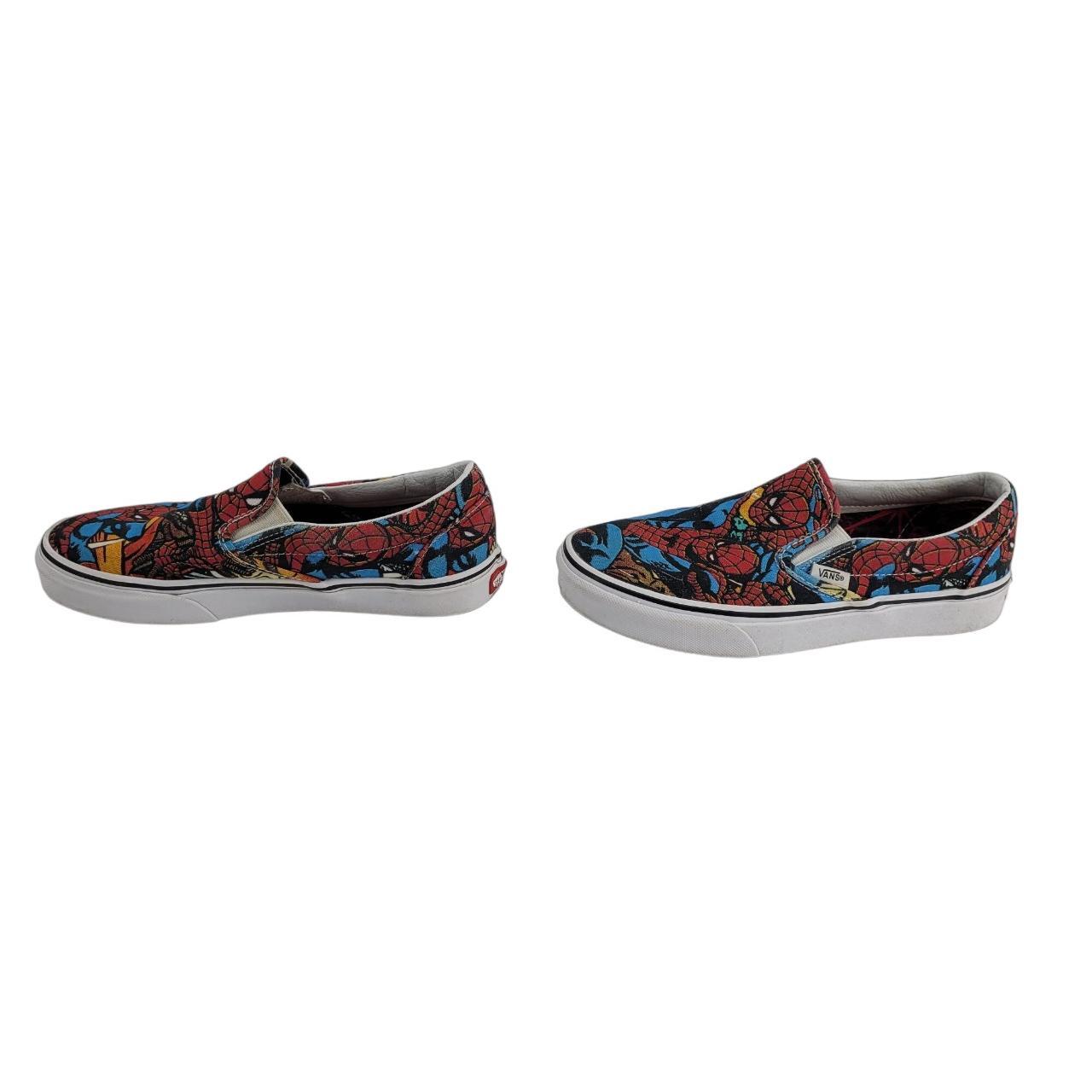 Spiderman vans clearance womens