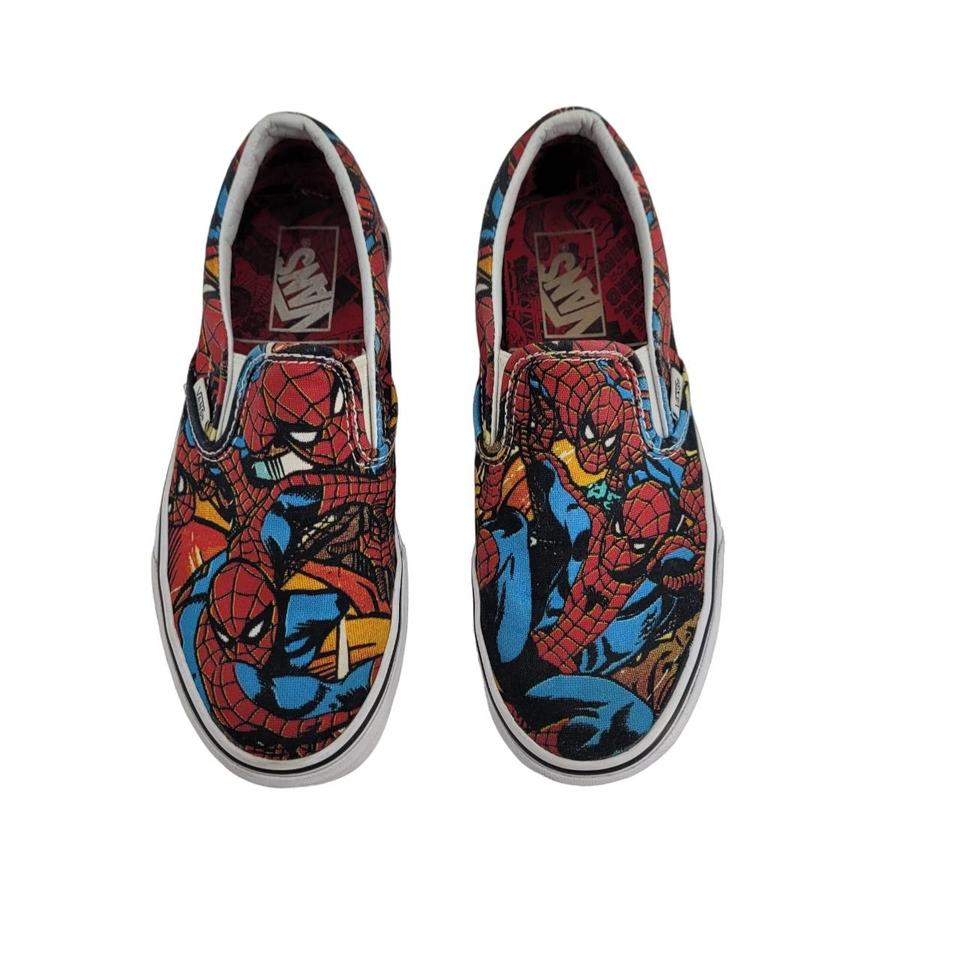 Spiderman slip deals ons vans