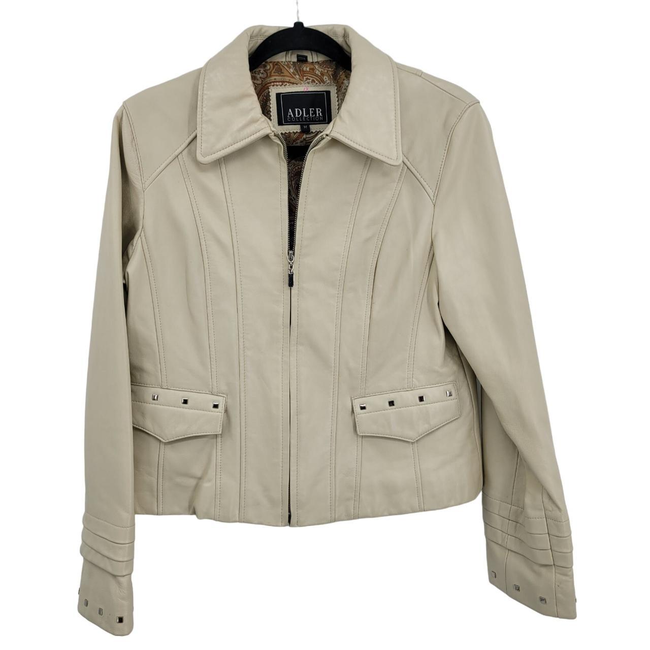 Adler leather 2024 women's jackets