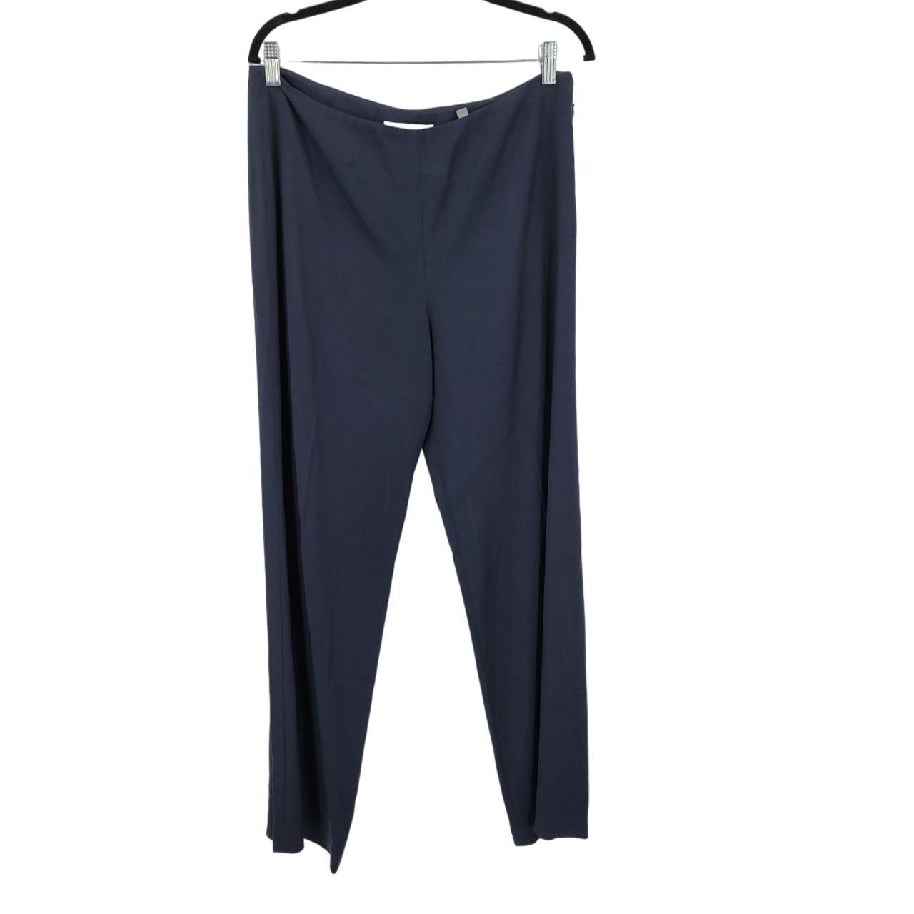 High waisted best sale navy dress pants