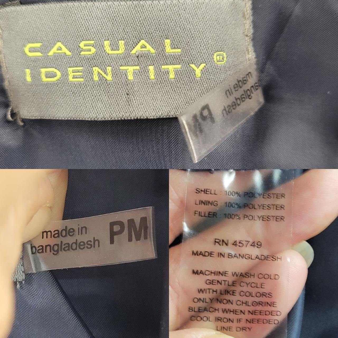 Preloved Women's Vest - Blue - M – Casual Identit… - image 3