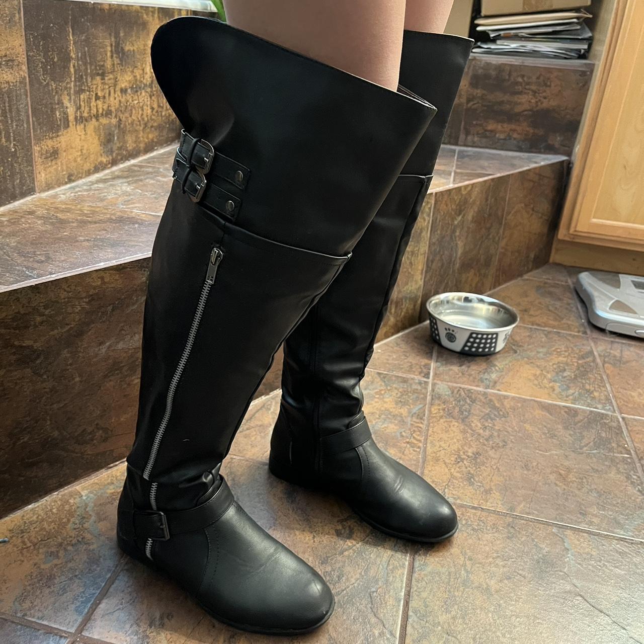 size 10 knee high boots