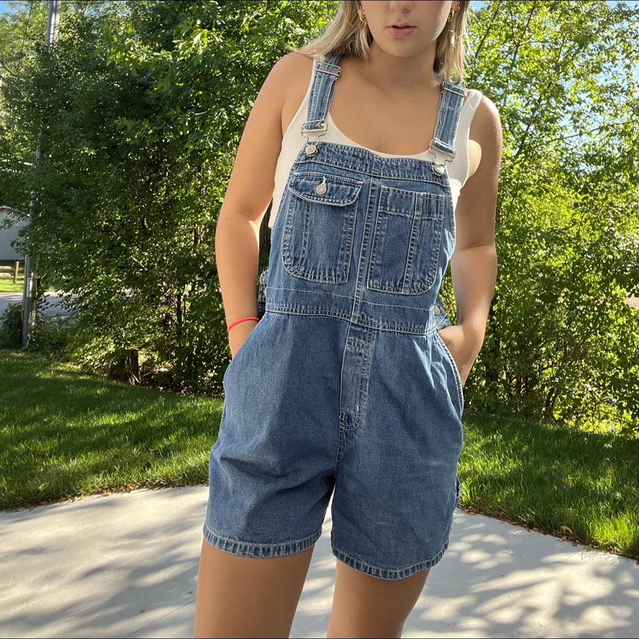 The CUTEST vintage gap overalls! PRICE IS FIRM! in... Depop