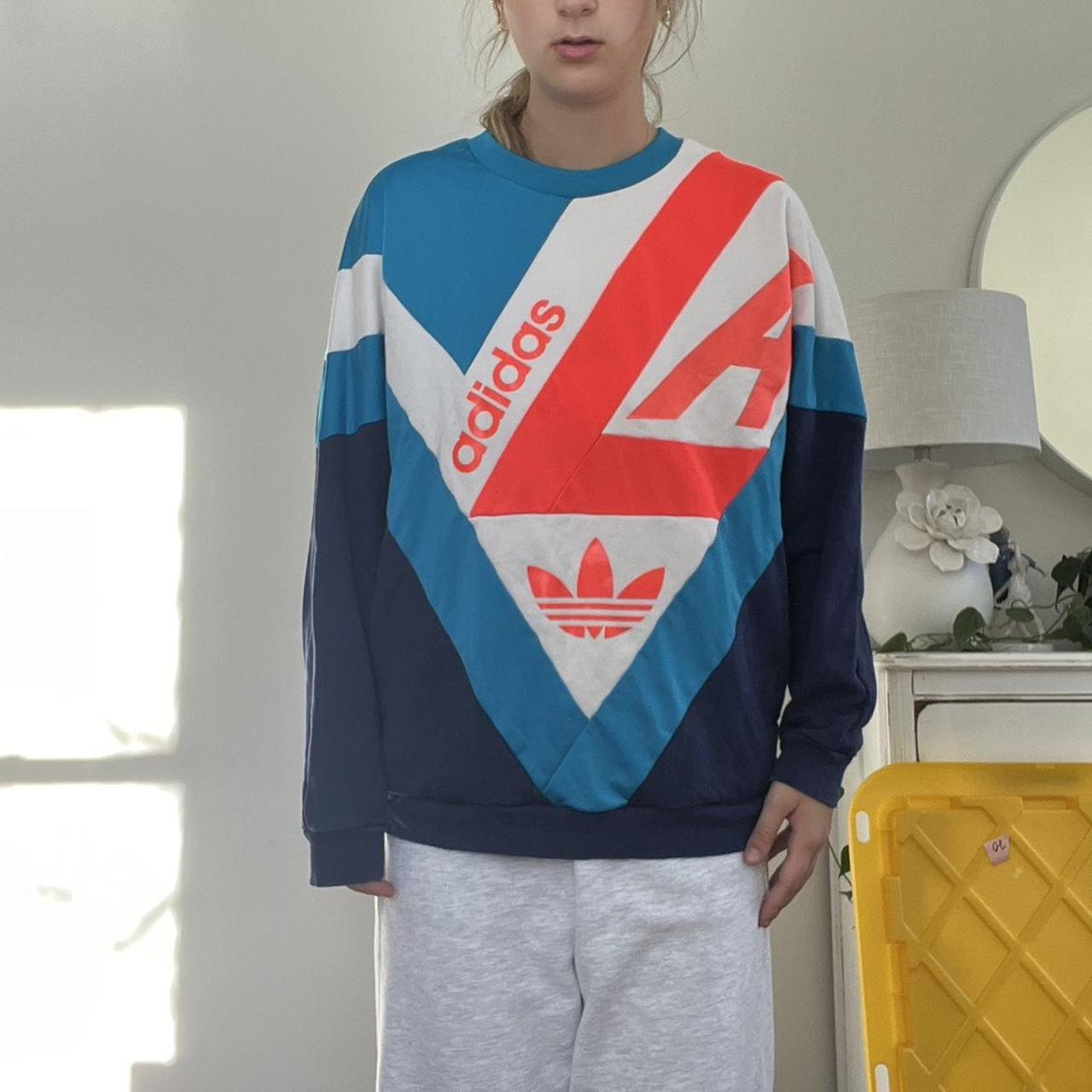 Adidas vintage sweatshirt discount womens