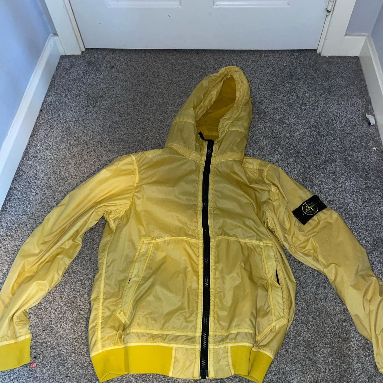 Stone island lamy flock jacket on sale