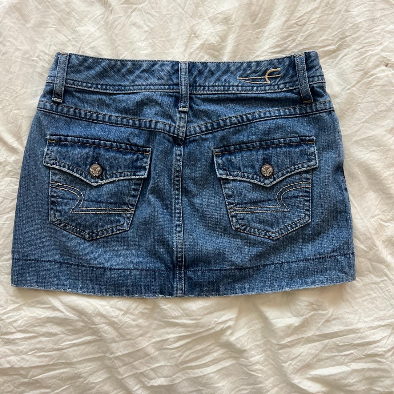 American Eagle Mini Jean Skirt! Super cute love the... - Depop