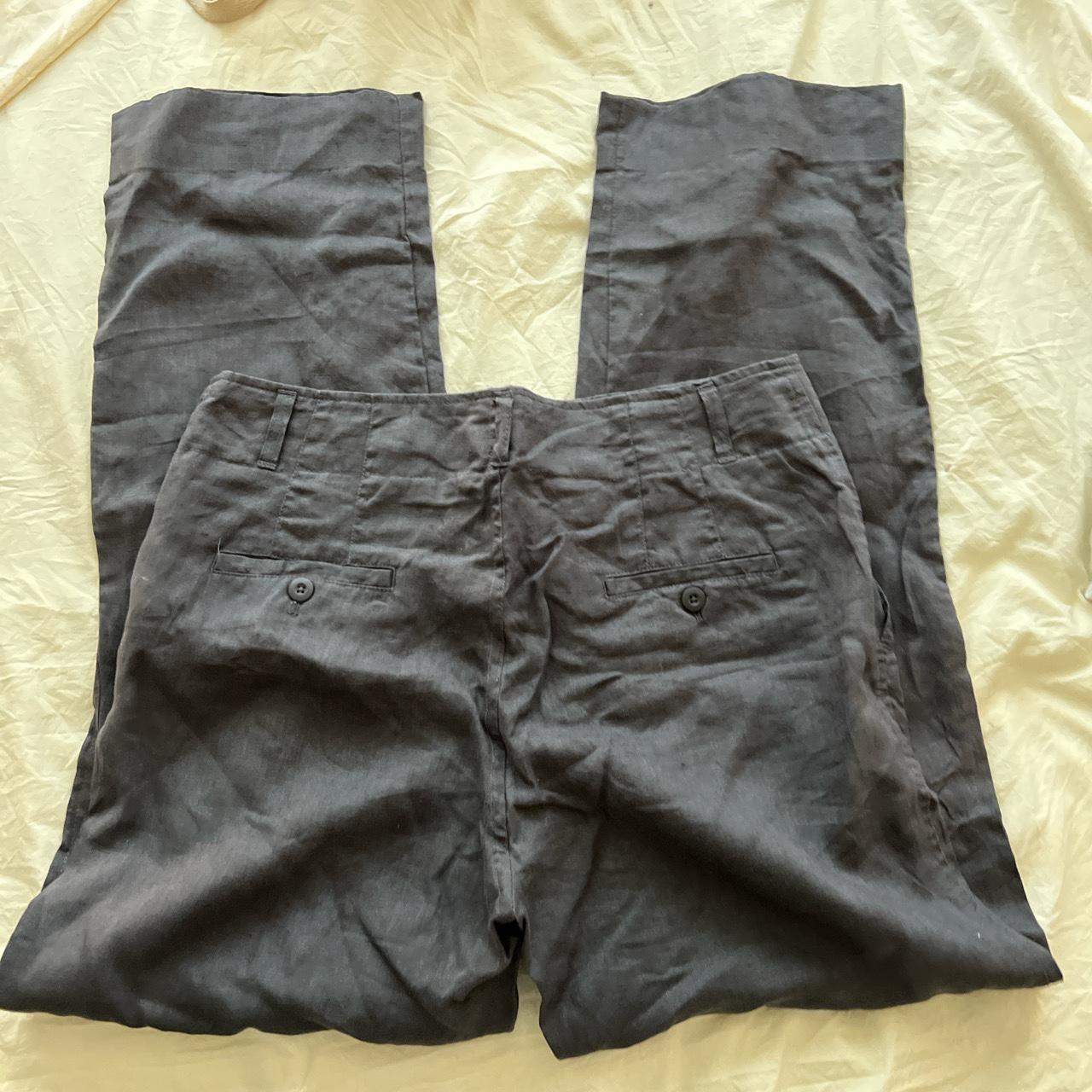 Linen pants! Brand is Cynthia rowey. Size 6. Labeled... - Depop