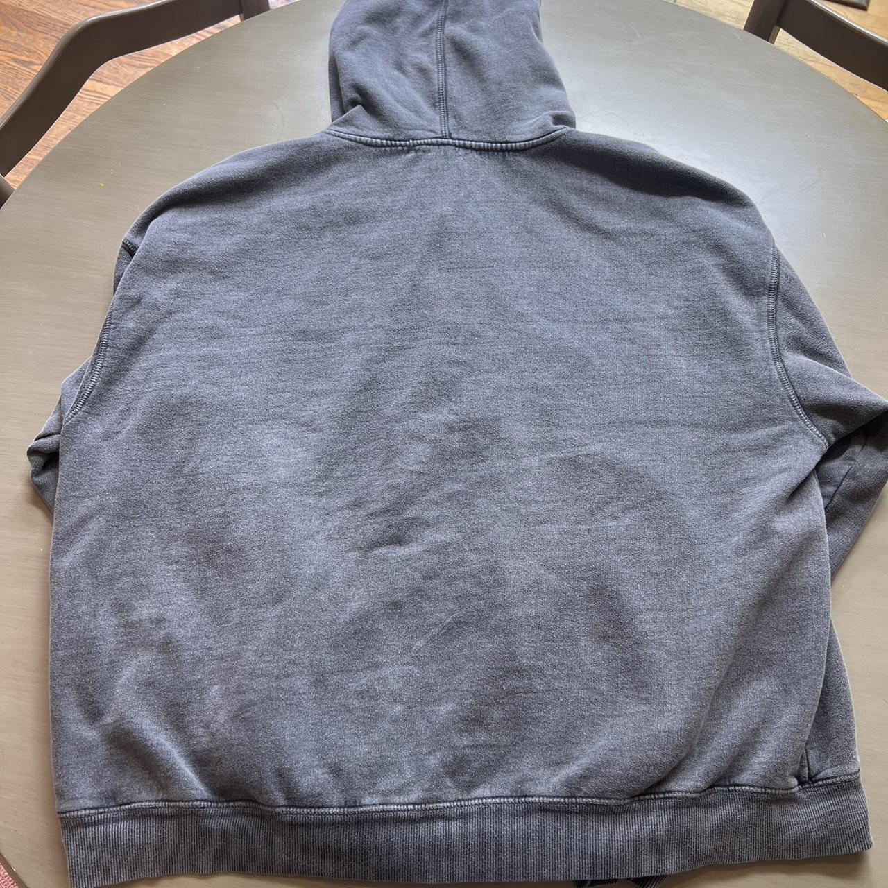MNML zip up hoodie Size: XL FITS LIKE A LARGE - Depop