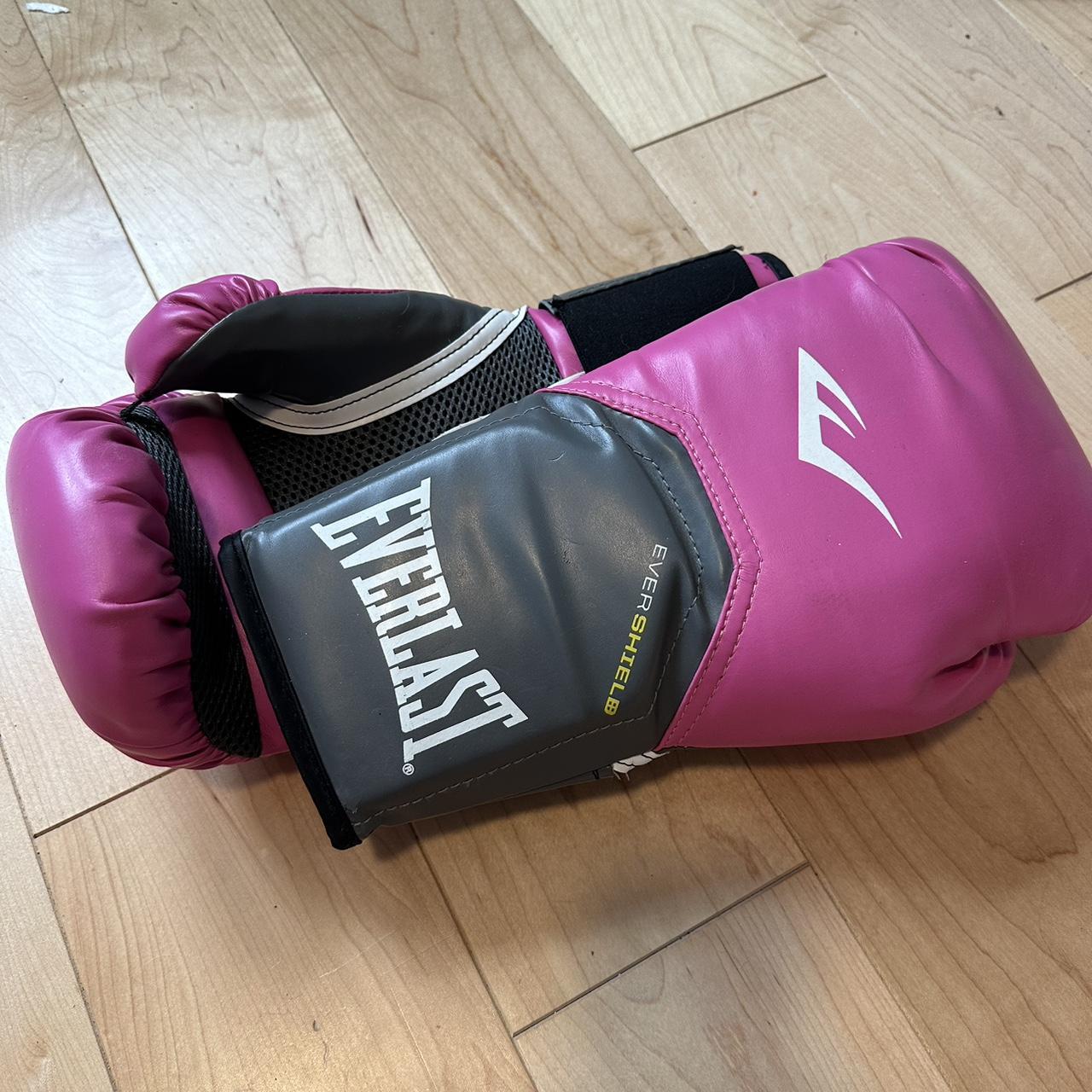 Pink Everlast Boxing Gloves worn once Depop