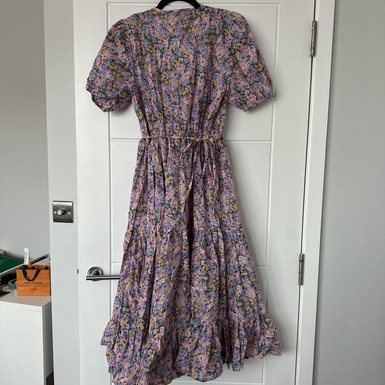 Sister Jane Women's Purple and Pink Dress Depop
