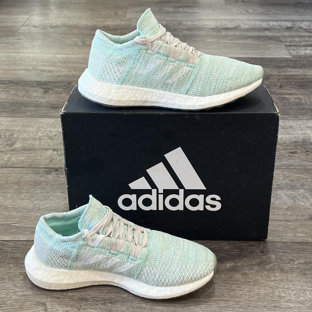 Adidas PureBoost Go Clear Mint B75827 in Women s Depop