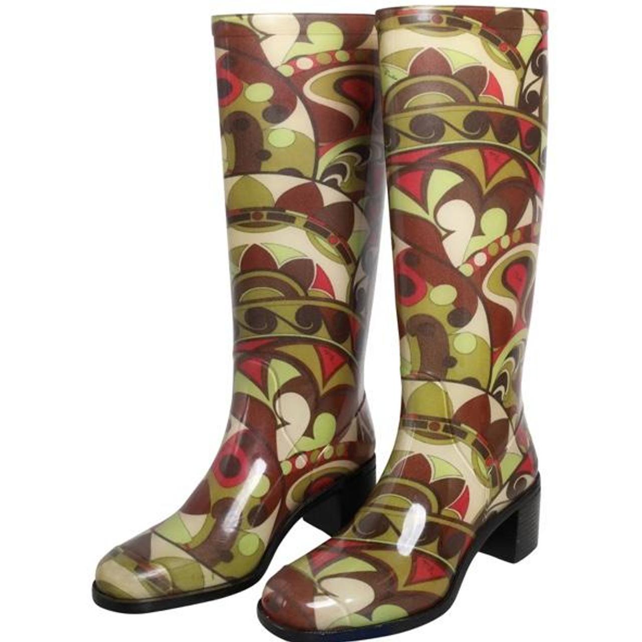 Emilio pucci boots outlet knee high