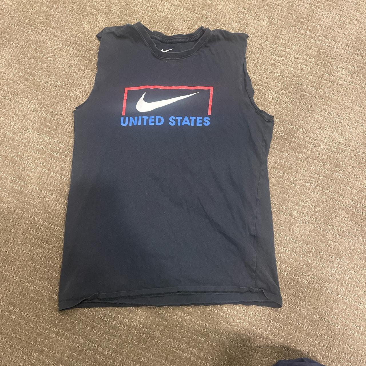 mens nike cut off shirts