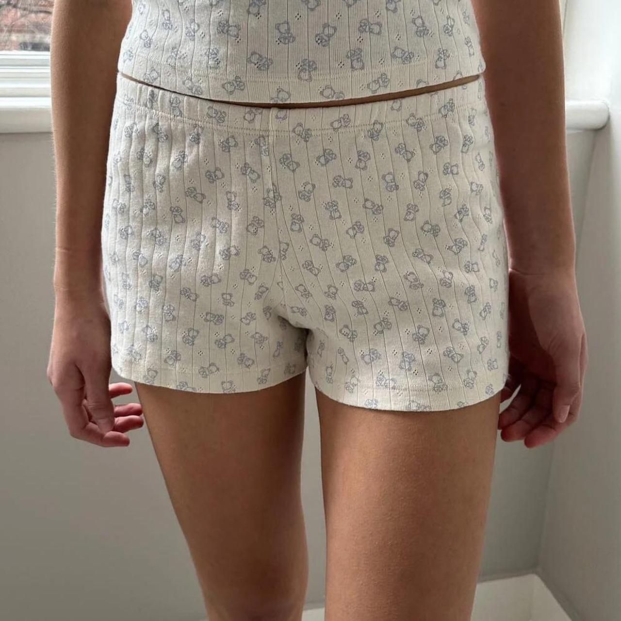 brandy melville john galt emery bear eyelet pajama. Depop