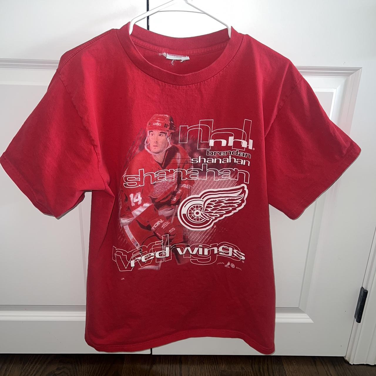 Vintage 1990s Red Wings Tee (Brendan Sheehan) Super... | Depop, image size:1280x1280