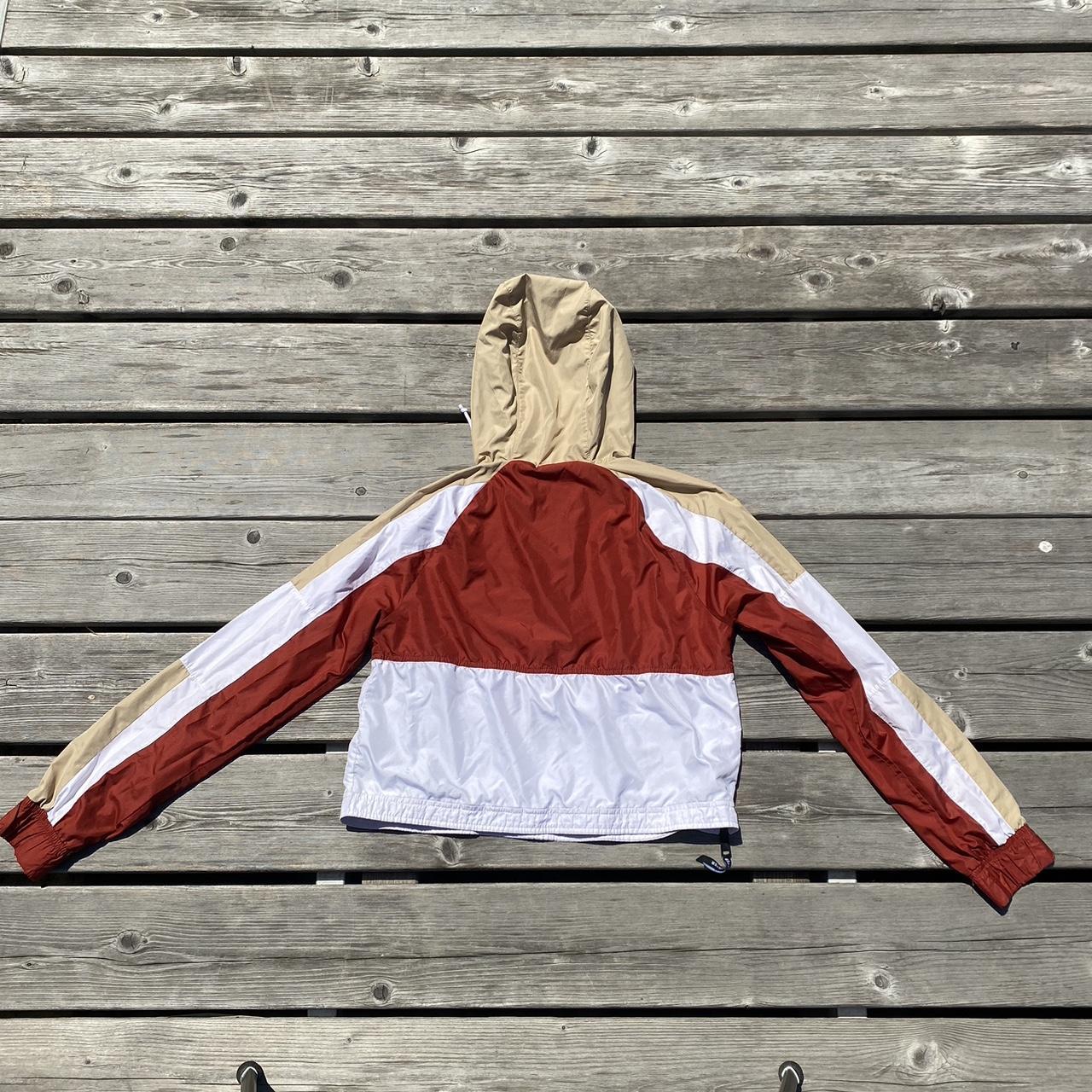 hollister colorblock windbreaker