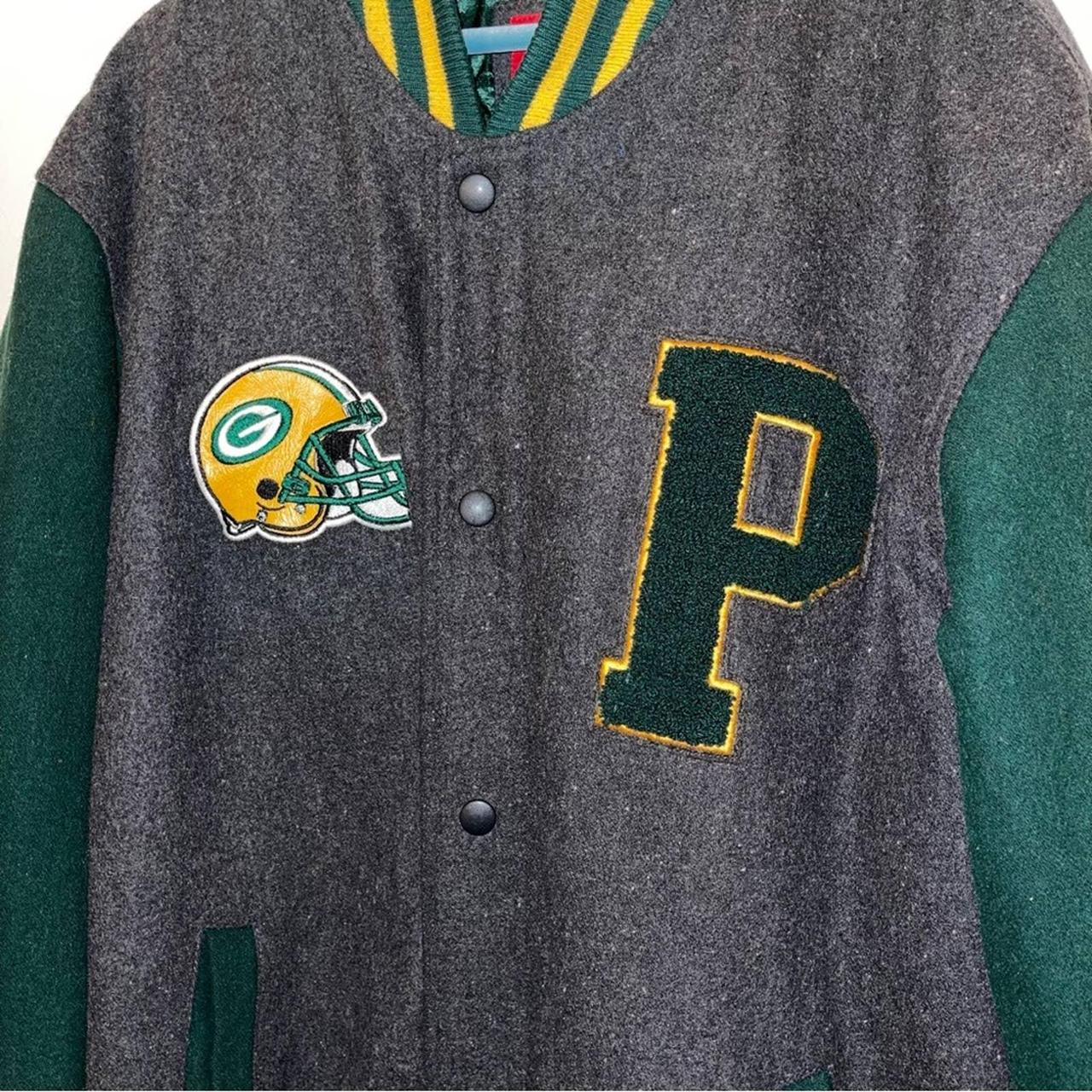 Green Bay Packers Varsity Green Wool Jacket