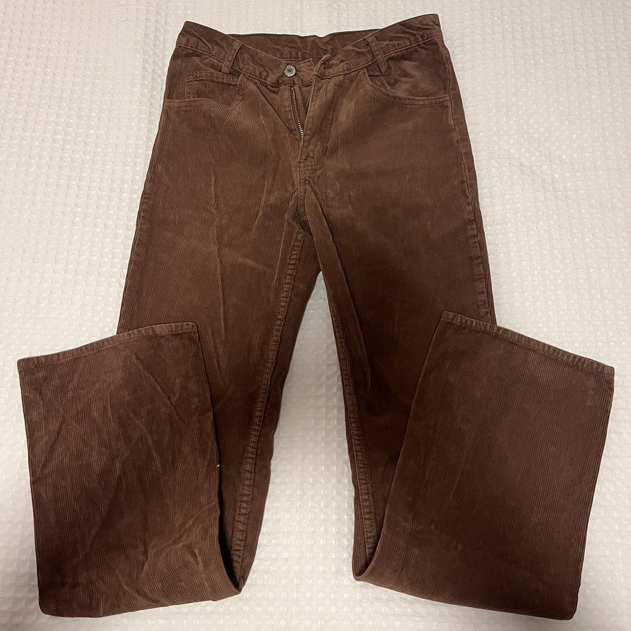 brandy melville/john gault corduroy brown pants Depop