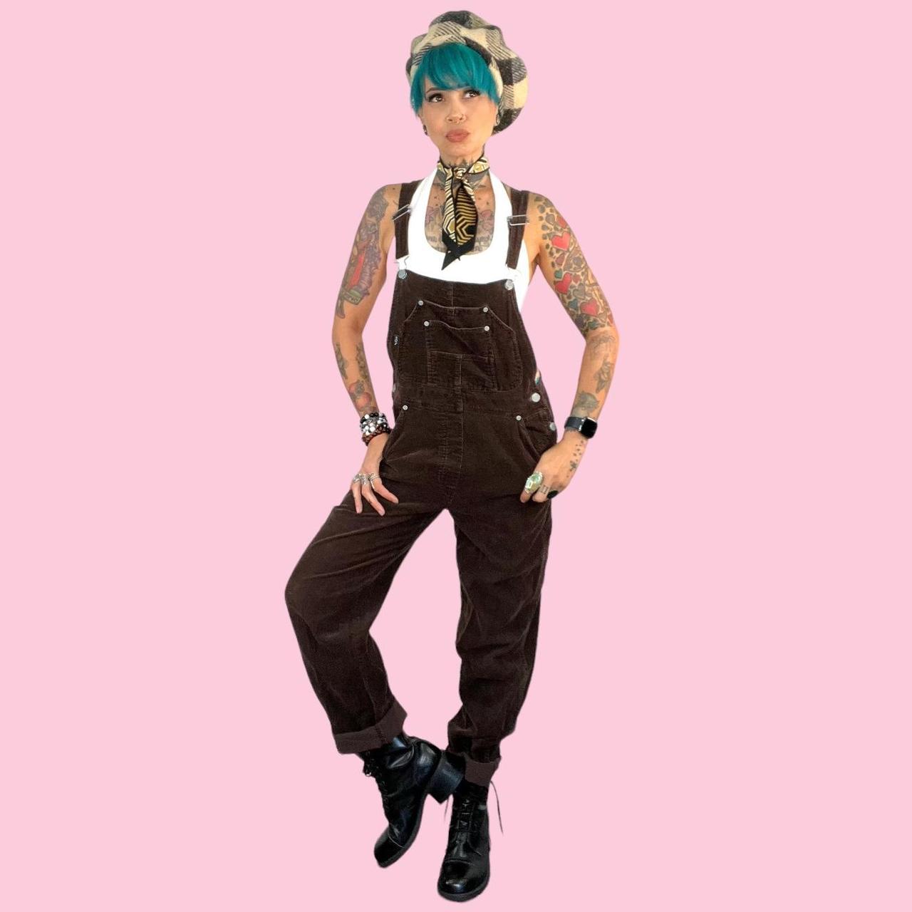 Squeeze 90s vintage chocolate brown corduroy relaxed... Depop