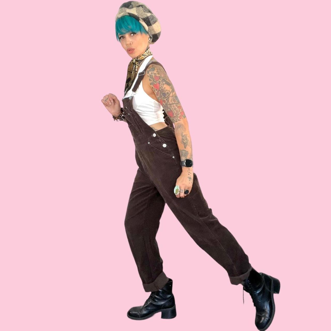 Squeeze 90s vintage chocolate brown corduroy relaxed... Depop