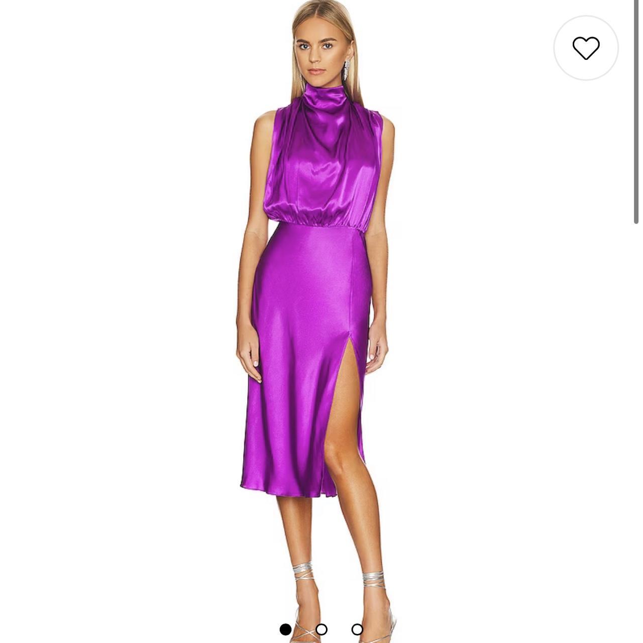 Amanda uprichard shop purple dress