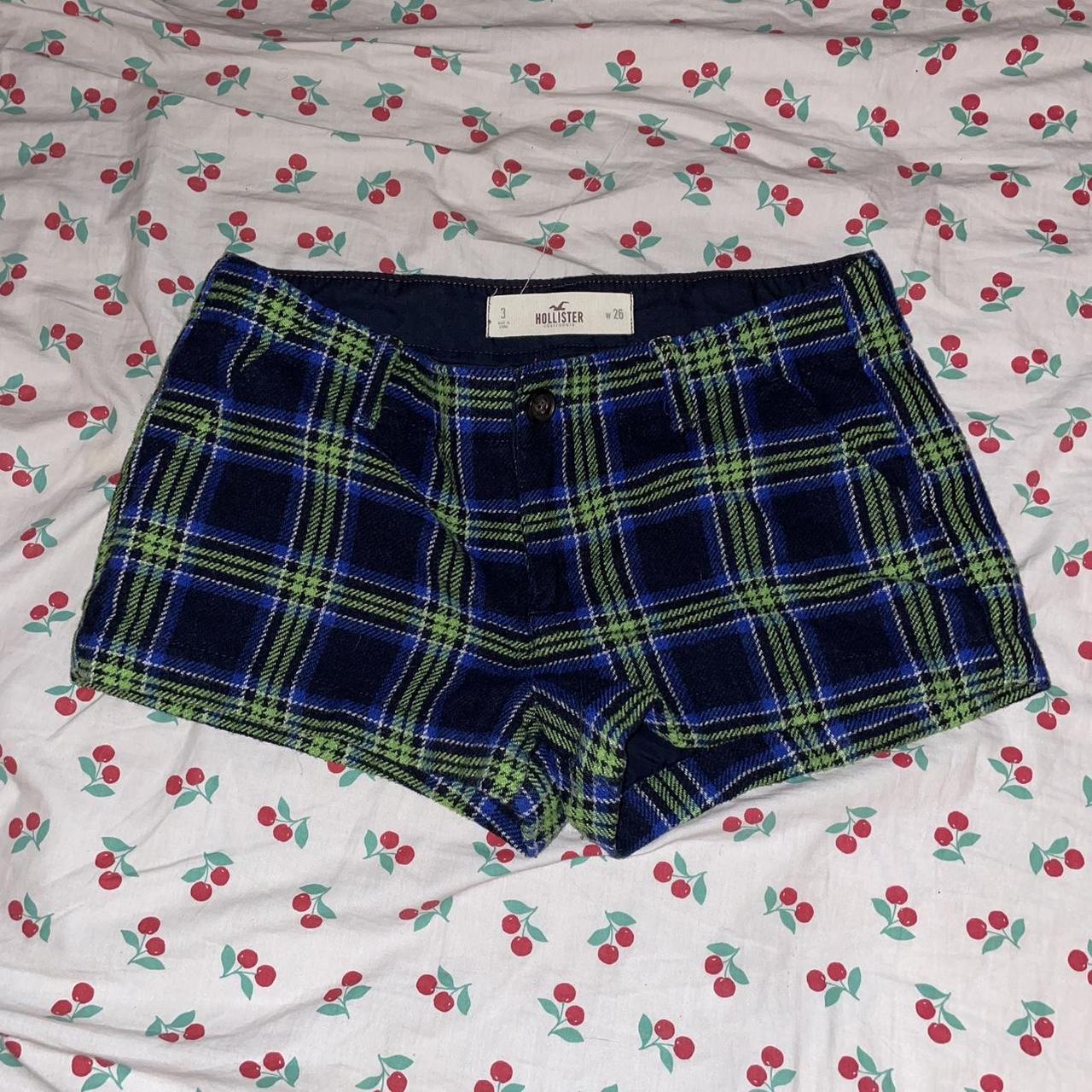 Hollister, Shorts, Hollister Plaid Mini Shorts