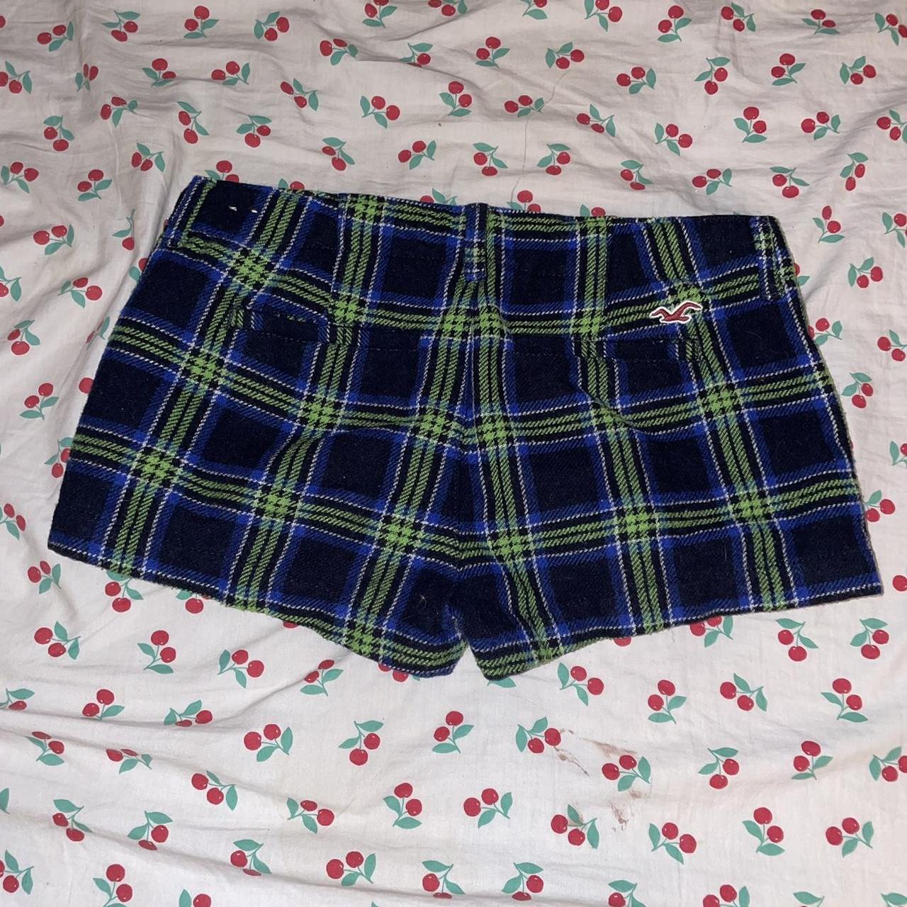 Hollister Shorts Adorable y2k bedazzled jewel - Depop