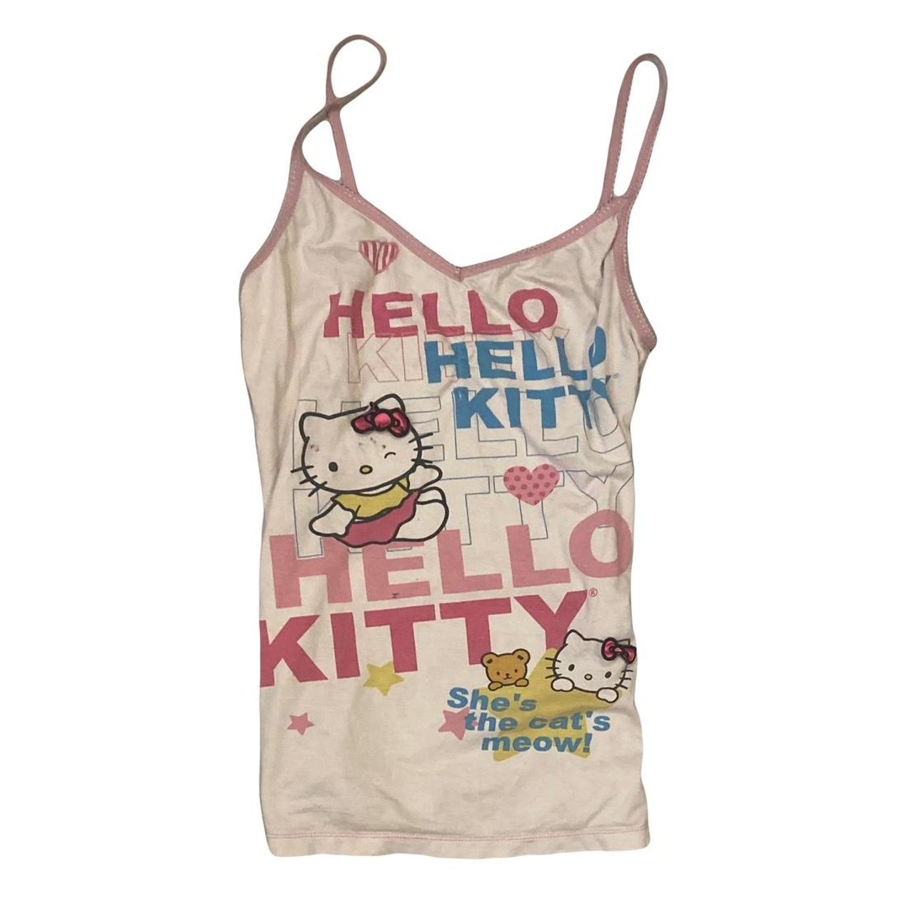 Hello Kitty Women's Vest | Depop