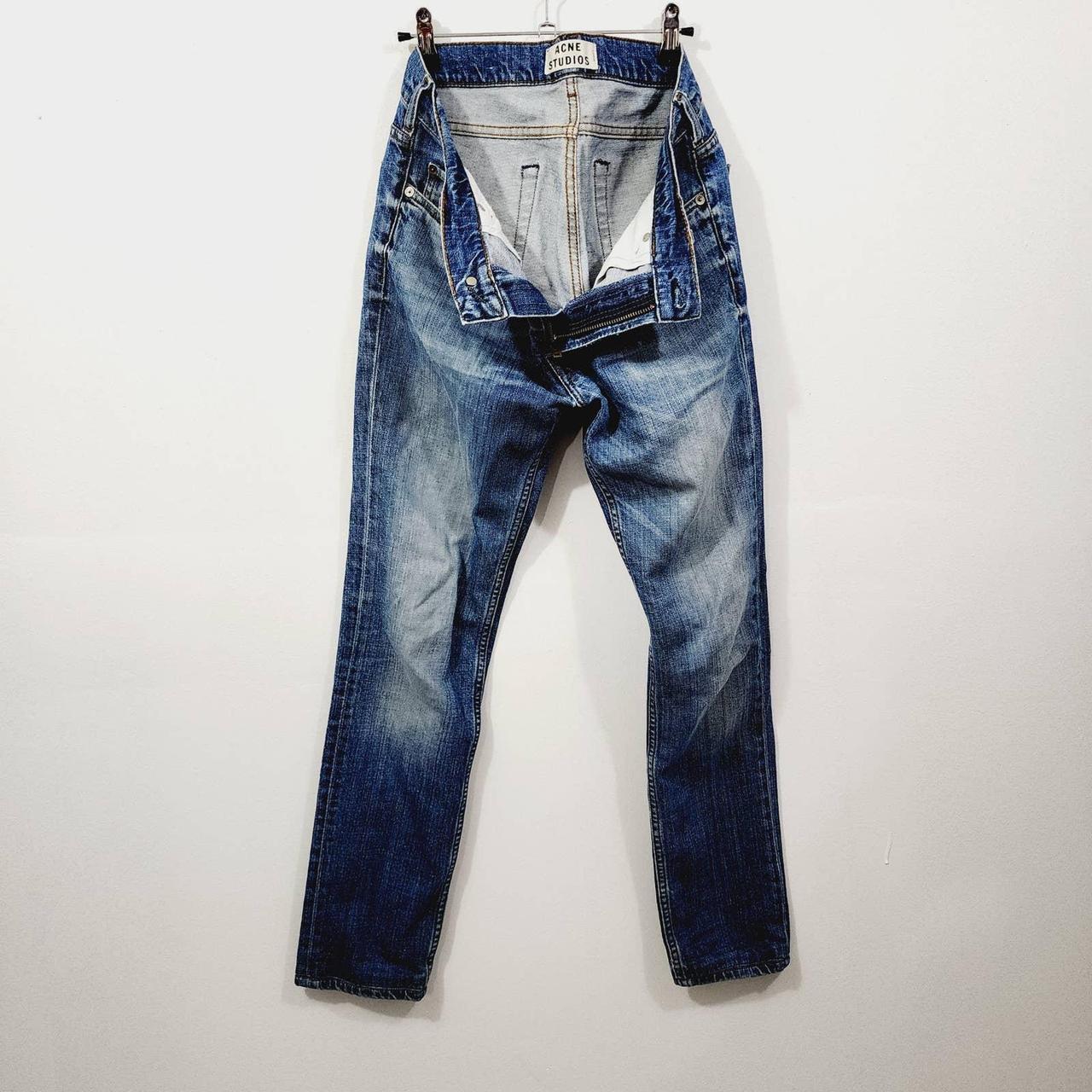 Acne Studios Ace Stretch Vintage Jeans in Washed | Depop