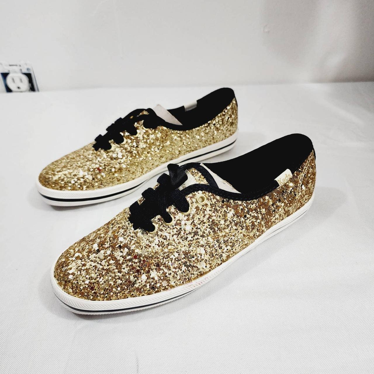 Gold store sparkle keds