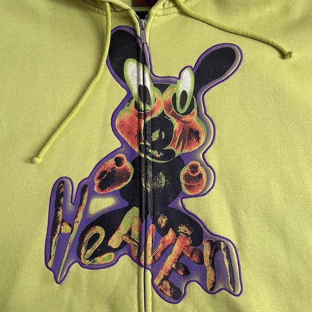Heaven by Marc Jacobs Acid Bunny Zip Up Hoodie... - Depop