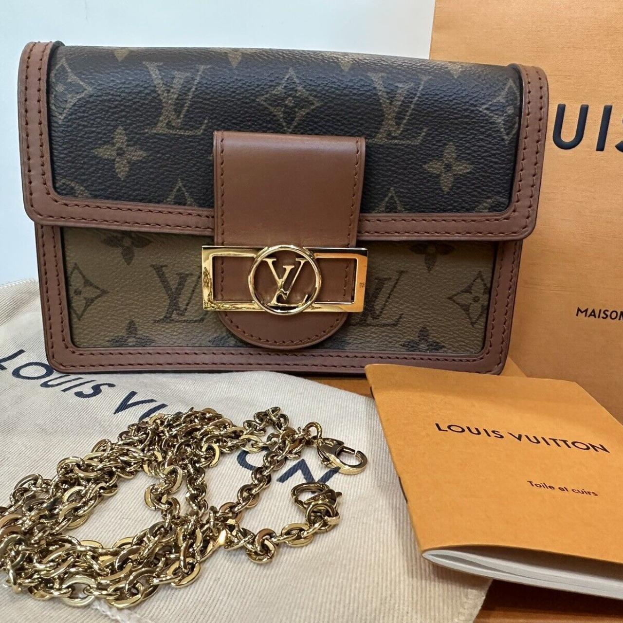 Louis Vuitton Montaigne BB Brown Monogram Canvas... - Depop