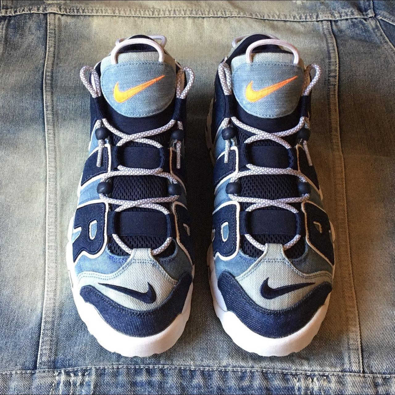 Nike Air More Uptempo Denim Size 10 100 Depop