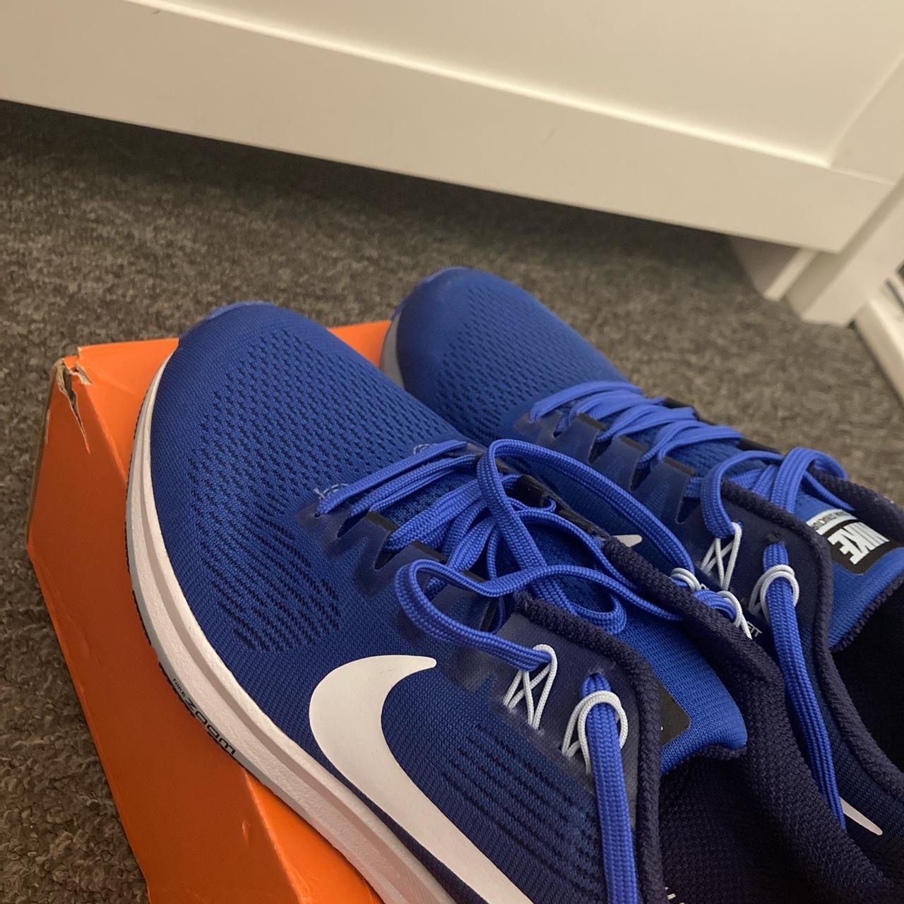 nike zoom bleu