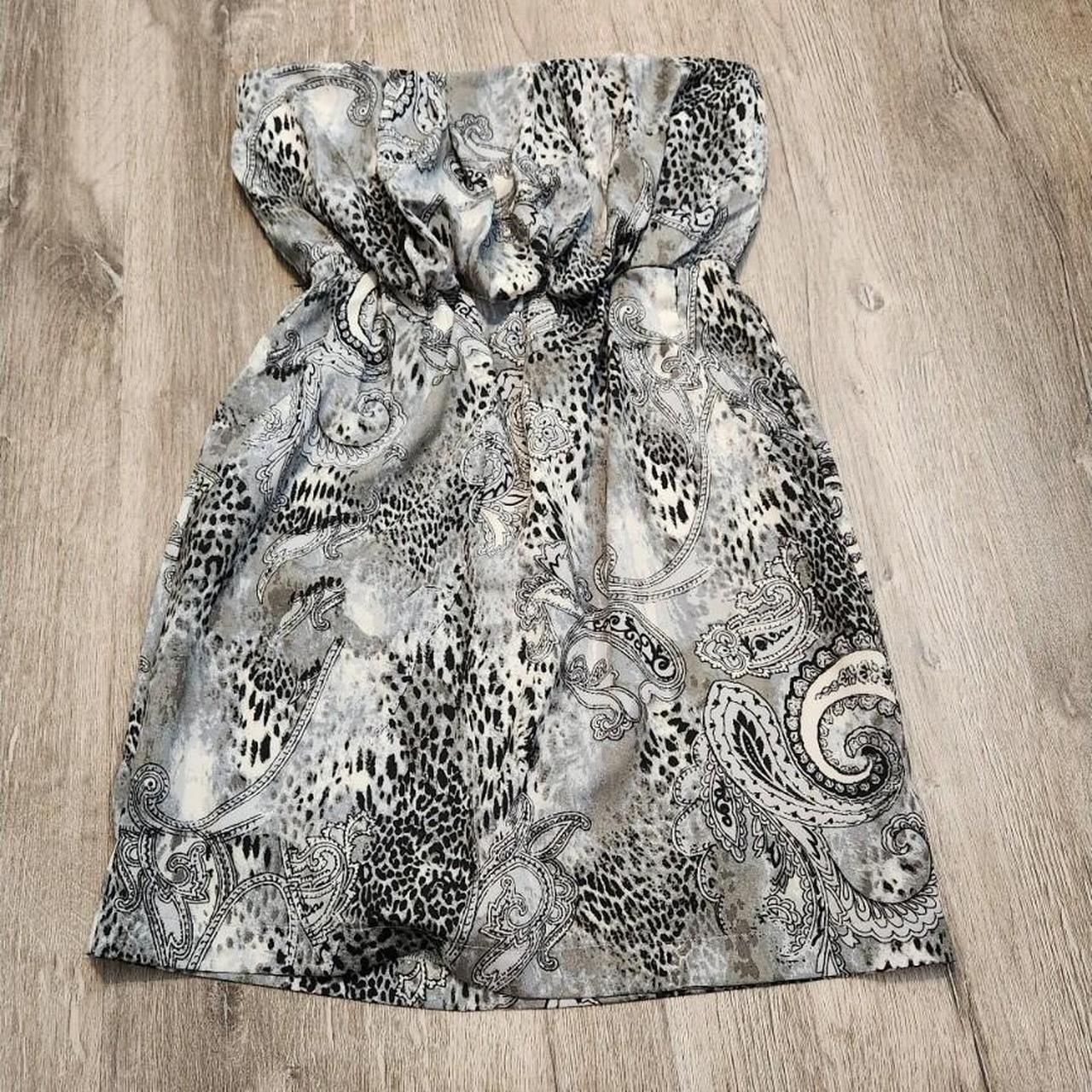 Ruby Rox Women's Dress - Grey/Multi - 7 – Ruby Ro… - image 1