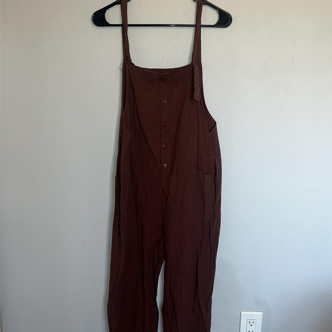 Cute garden girl overalls with many... Depop