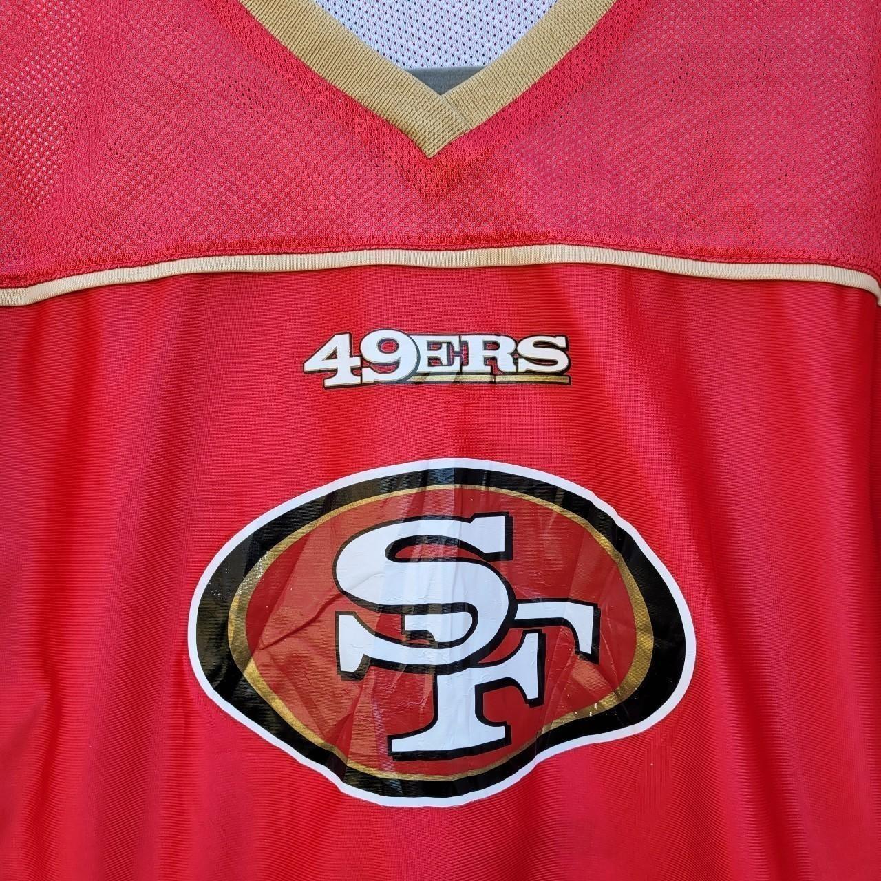 Official NFL San Francisco 49ers Red Jersey Youth - Depop