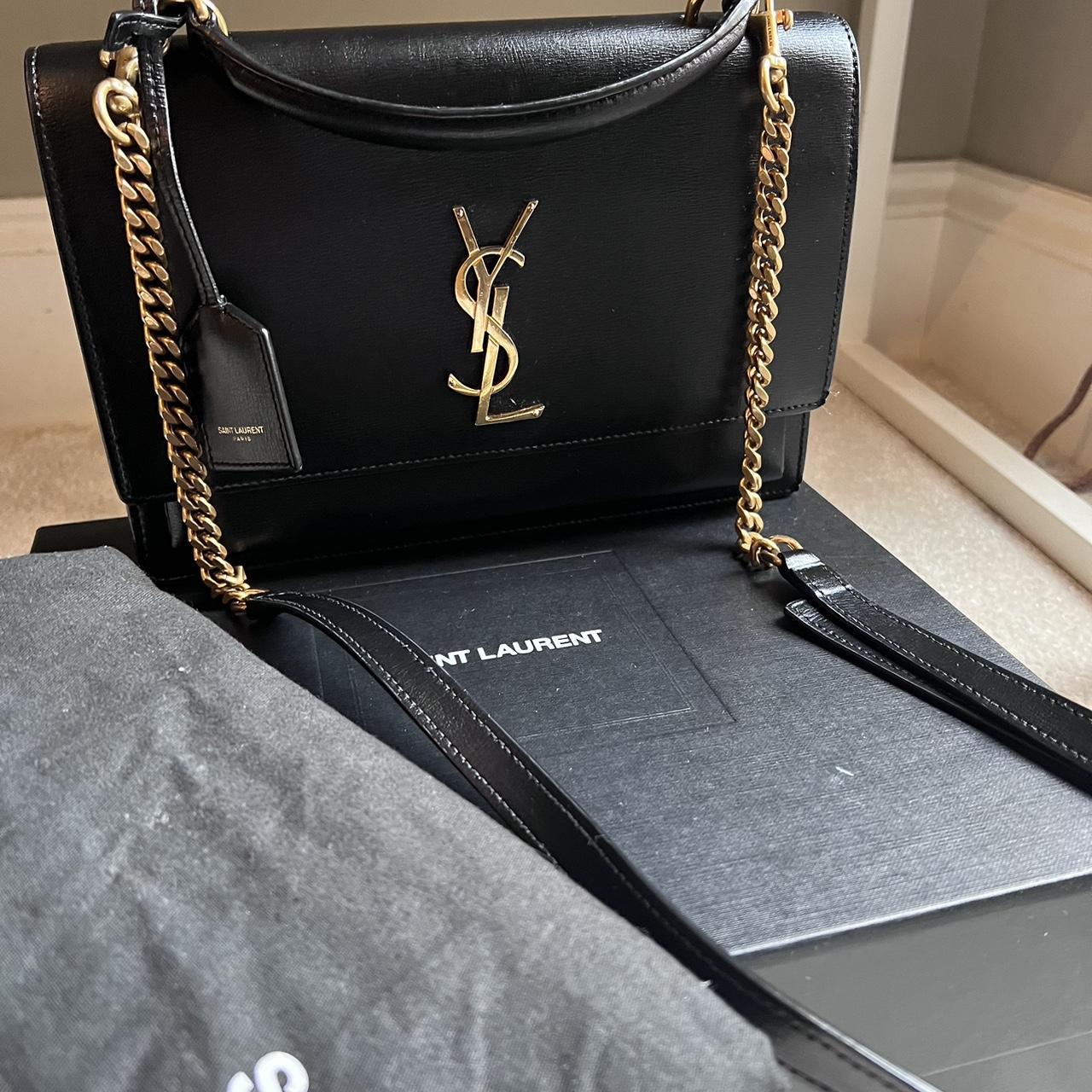 Yves Saint Laurent Women's Black Bag | Depop