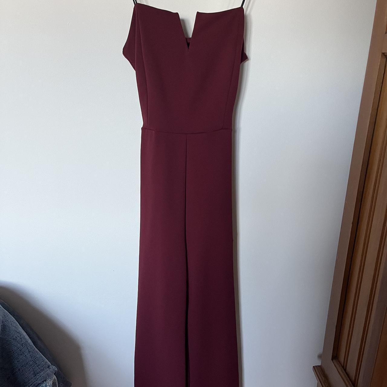 New look maroon 3/4 length Size Depop