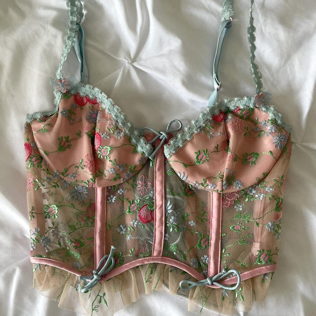 for love and lemons corset top, fits a size xss in... Depop