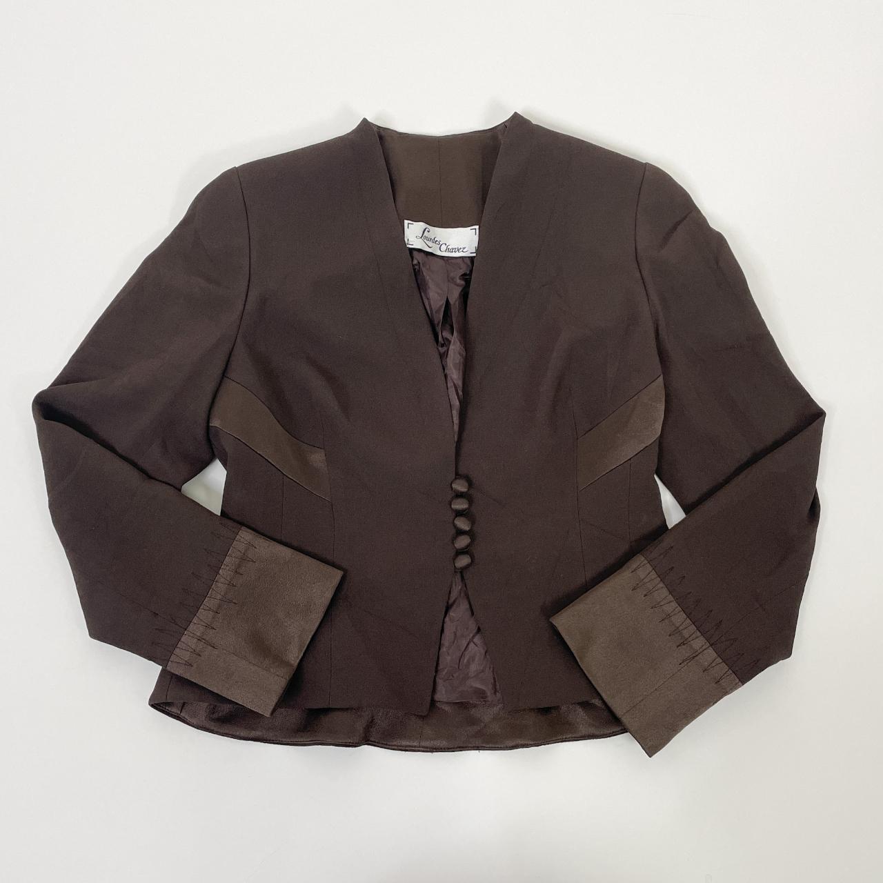 Lourdes Women's Brown Jacket (4)